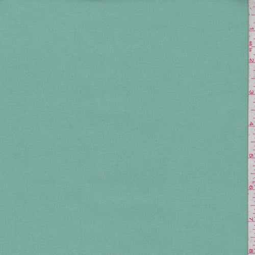 1 1/2 YD PC-Marine Green Polyester Suiting Fabric