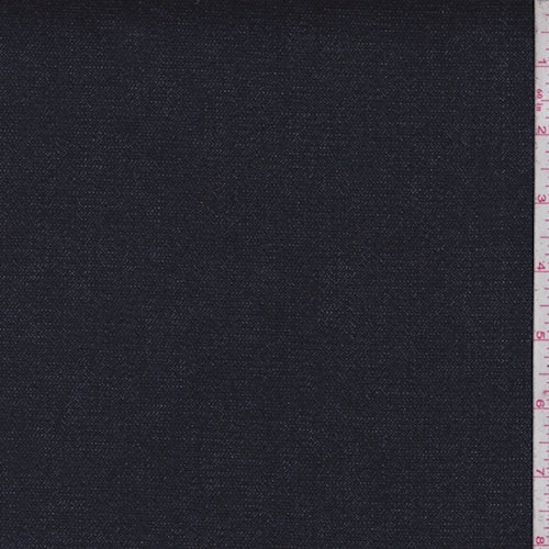 1 1/4 YD PC-Midnight Navy Denim Fabric