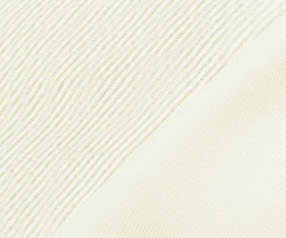 White Cotton Cross Hatch Twill Woven Fabric